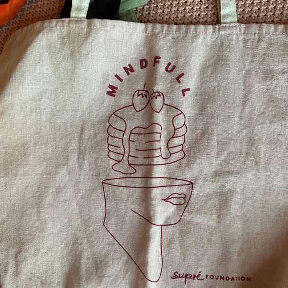 Supré Mindful Pink Tote Bag - Picture 5 of 6